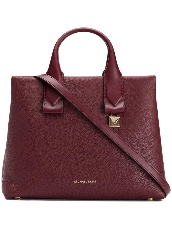 Michael Michael Kors Rollins Medium Tote Bag - Red