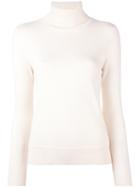 Polo Ralph Lauren High Neck Jumper, Women's, Size: Xl, Nude/neutrals, Cashmere