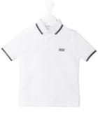 Boss Kids Embroidered Logo Polo Shirt, Boy's, Size: 8 Yrs, White