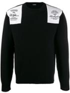 Raf Simons Logo Patch Sweater - Black