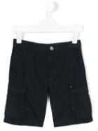Armani Junior - Cargo Shorts - Kids - Cotton - 8 Yrs, Blue