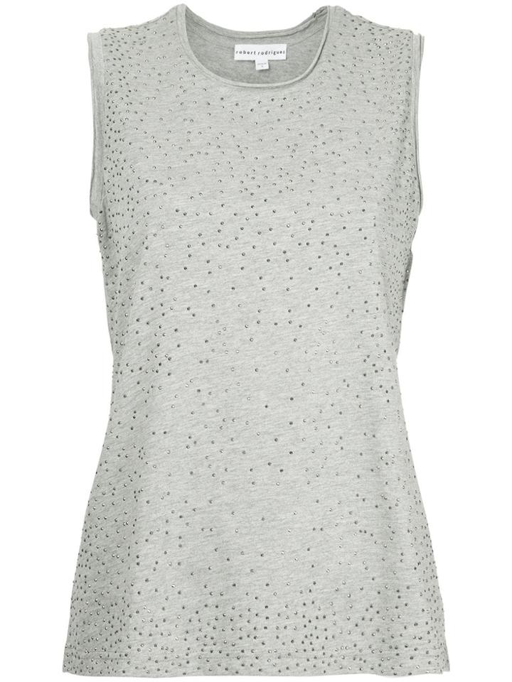 Robert Rodriguez Studded Tank Top - Grey