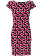 Love Moschino Heart Pixel Dress - Black