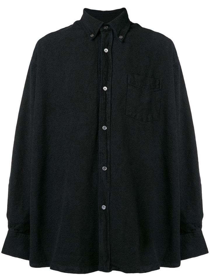 Our Legacy Oversized Button Down Shirt - Black