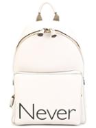 Anya Hindmarch Never Backpack, Nude/neutrals, Leather