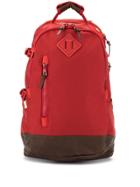 Visvim Two Tone Zip Backpack - Red