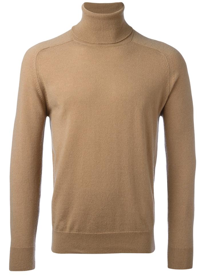 Ami Alexandre Mattiussi Turtleneck Sweater - Brown