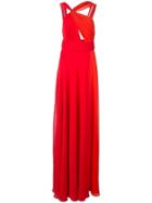 Jill Jill Stuart Side Slit Dress - Red