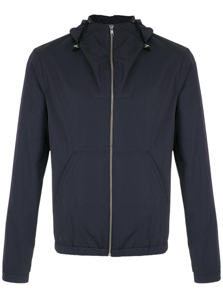 Egrey - Hooded Jacket - Men - Polyester/polyimide - 40, Blue, Polyester/polyimide