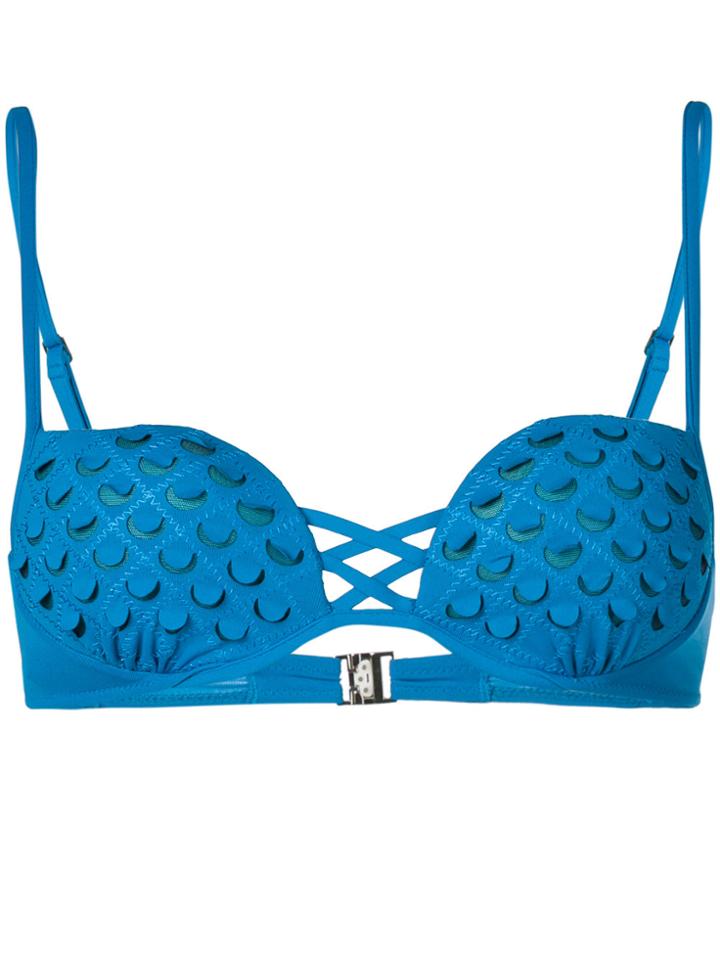 La Perla Onyx Padded Bikini Top - Blue