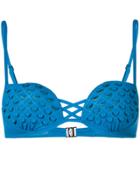 La Perla Onyx Padded Bikini Top - Blue