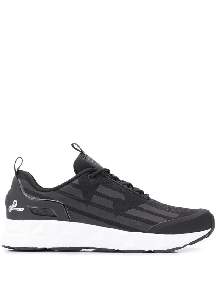 Emporio Armani Ea7 Running Sneakers - Black
