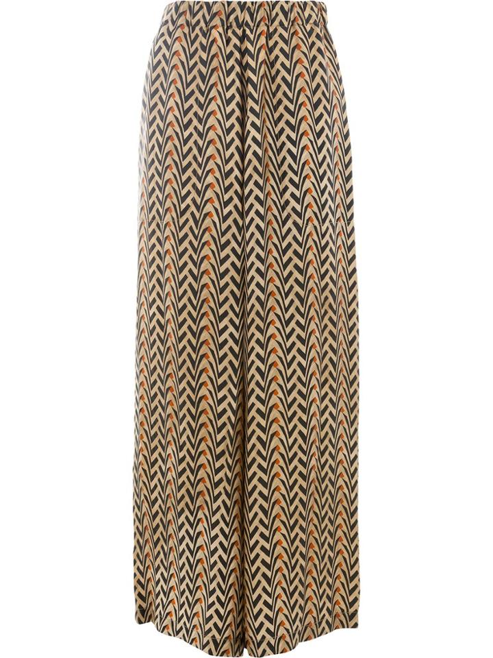 Uma Wang Uma Wang Uw3027 Uw029 Tan/black Viscose/cupro - Nude &