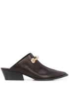 Tibi Mateo Mules - Black