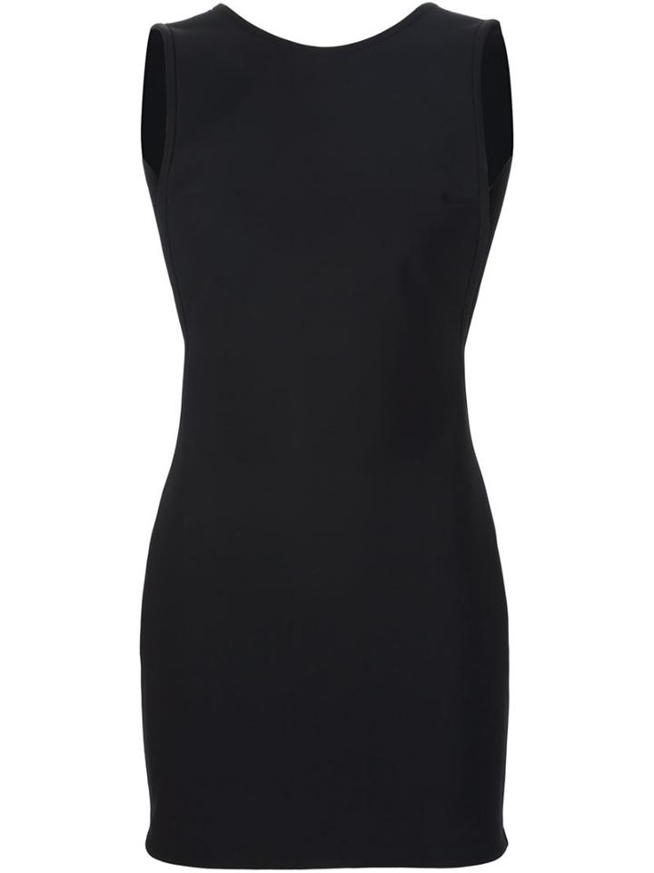 Anthony Vaccarello Backless Mini Dress
