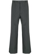 Prada Striped Tailored Trousers - Grey