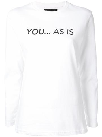 Dima Ayad Printed Top - White