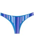 La Perla Floral Rhapsody Bikini Bottom - Blue