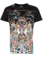 Balmain Dangerous Print Cotton T-shirt - Black