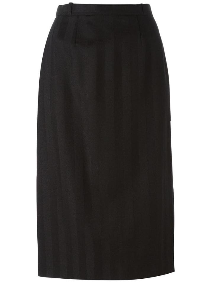 Jean Louis Scherrer Pre-owned Sheath Skirt - Black