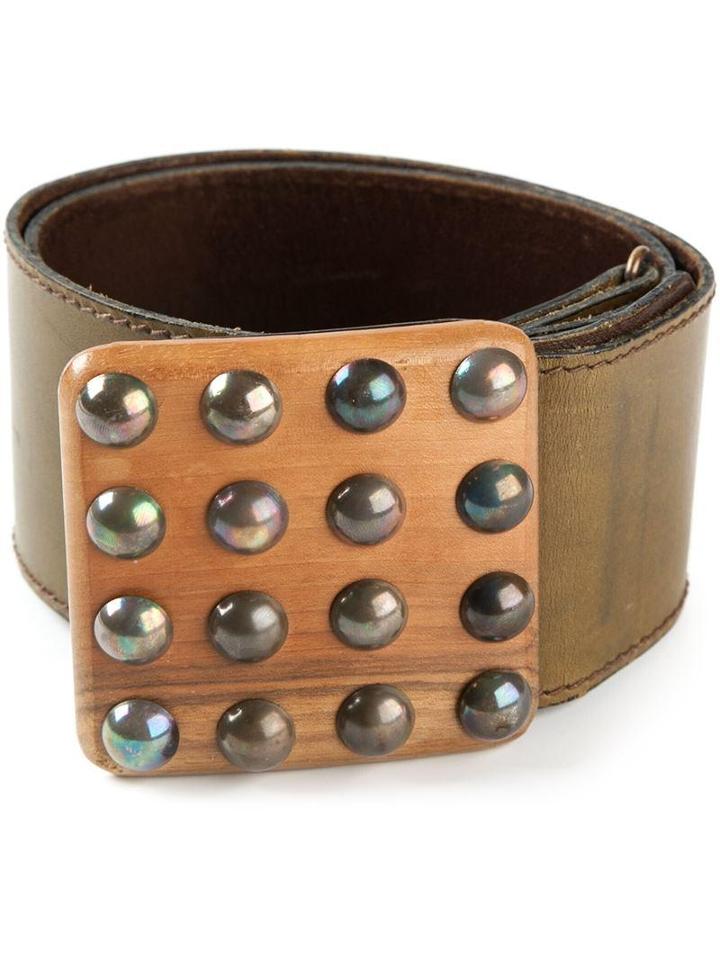 Yves Saint Laurent Vintage Studded Belt