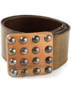 Yves Saint Laurent Vintage Studded Belt