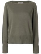 Vince Cashmere Knitted Sweater - Green