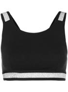 No Ka' Oi Cropped Sports Bra - Black