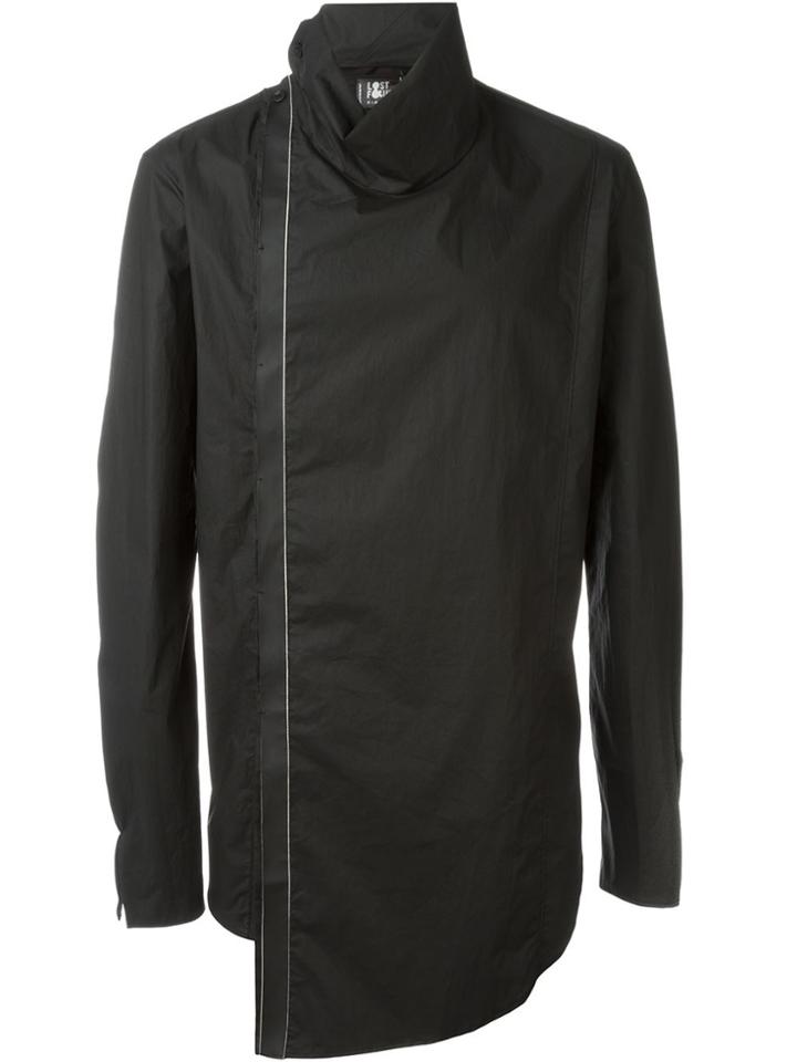 Lost & Found Ria Dunn High Collar Top - Black