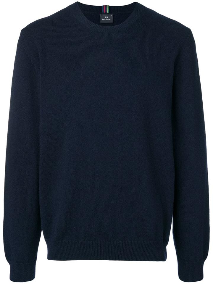 Ps Paul Smith Crew Neck Jumper - Blue