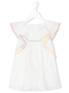 Chloé Kids - Frill Sleeve Top - Kids - Cotton/viscose - 8 Yrs, White