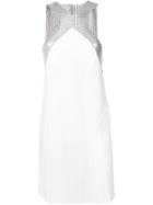 Paco Rabanne Chainmail Halterneck Mini Dress - White
