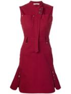 Derek Lam 10 Crosby Sleeveless Utility Dress - Red