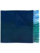 Ps By Paul Smith Ombre Scarf, Women's, Blue, Cashmere/lambs Wool