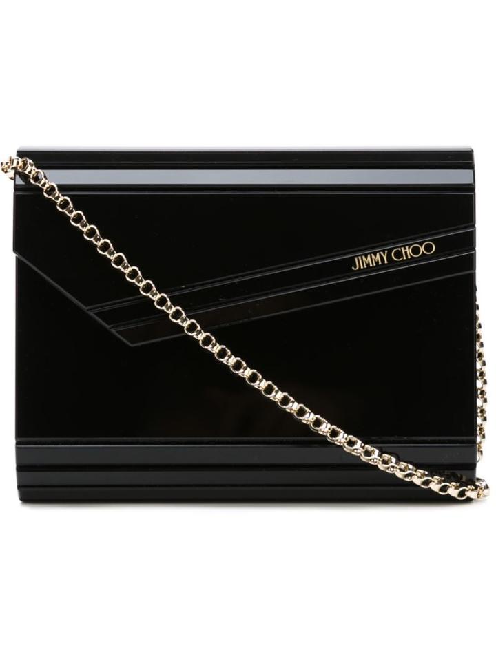 Jimmy Choo 'candy' Clutch, Women's, Black, Acrylic