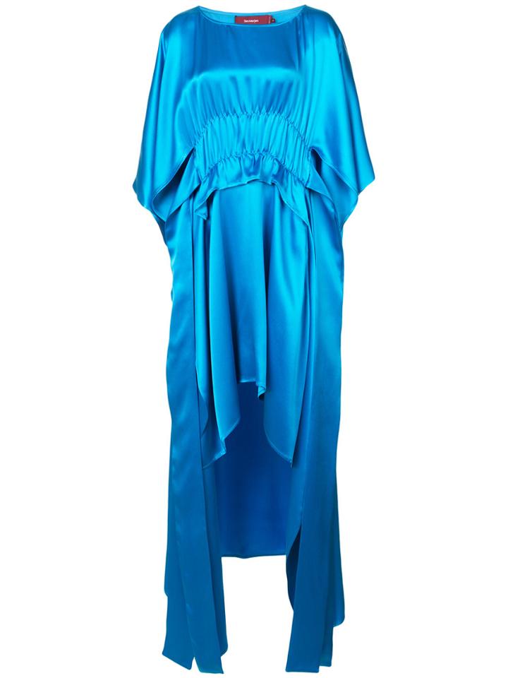 Sies Marjan Curved Hem Dress - Blue