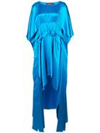 Sies Marjan Curved Hem Dress - Blue