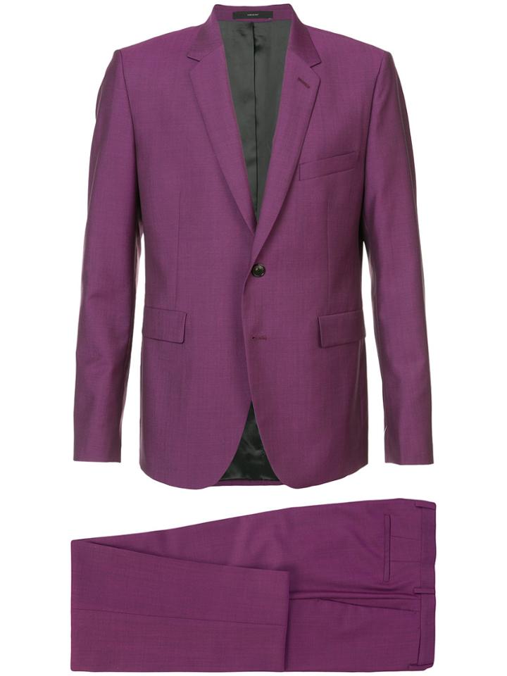 Paul Smith Two Piece Formal Suit - Pink & Purple