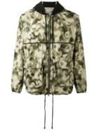 Emiliano Rinaldi - Camouflage Hooded Jacket - Men - Cotton/polyurethane - 46, Green, Cotton/polyurethane