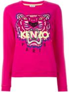 Kenzo 'tiger' Sweatshirt, Women's, Size: Medium, Pink/purple, Cotton