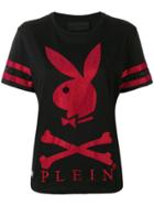 Philipp Plein Philipp Plein X Playboy Bunny T-shirt - Black