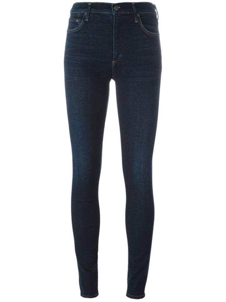 Citizens Of Humanity Skinny Fit Jeans, Women's, Size: 28, Blue, Cotton/rayon/polyester/polyurethane