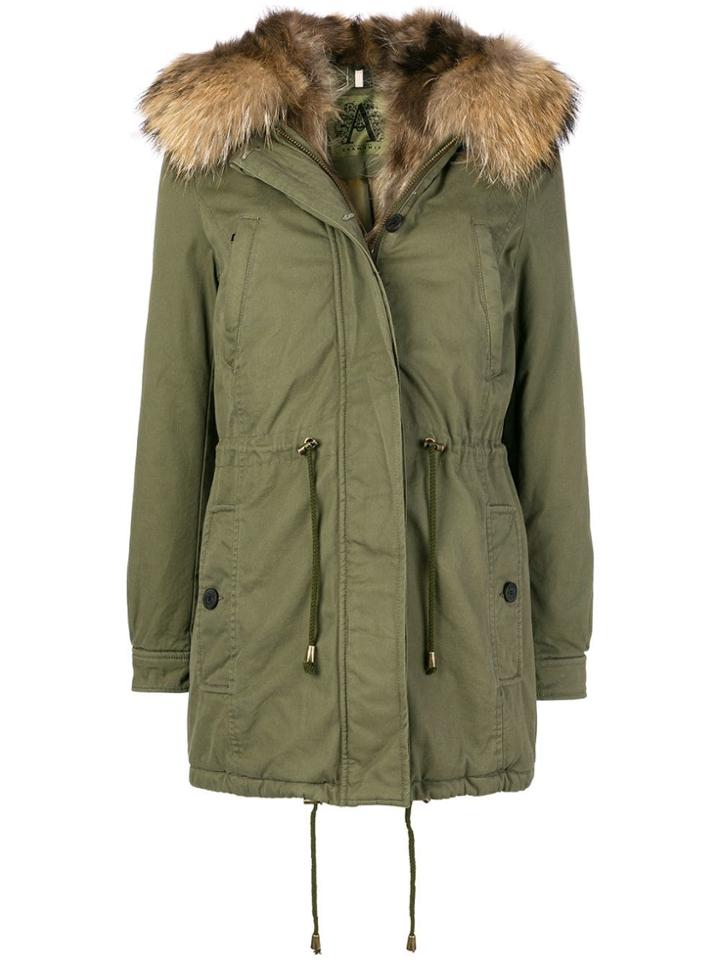 Alessandra Chamonix Zipped Up Parka - Green