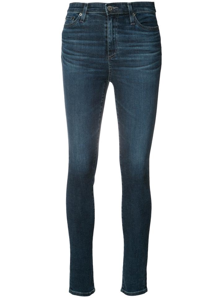 Ag Jeans - Skinny Fit Jeans - Women - Cotton/polyurethane - 25, Blue, Cotton/polyurethane