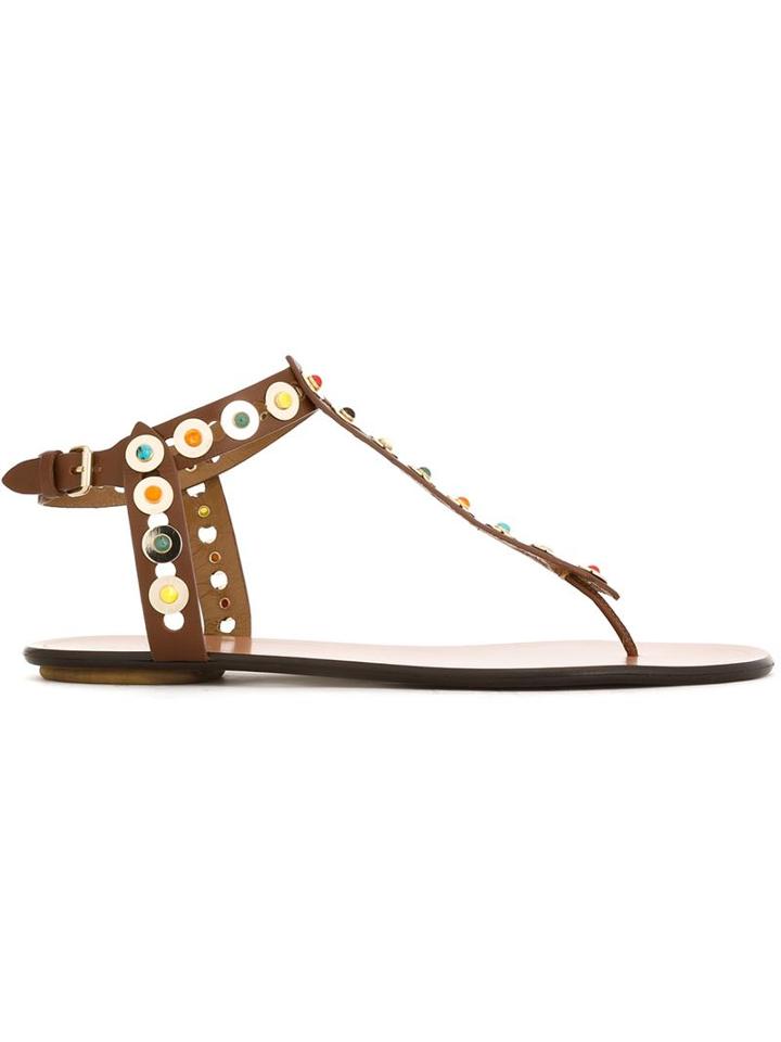 Aquazzura 'byzantine' T-bar Sandals