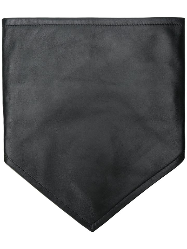 Calvin Klein 205w39nyc Triangle Shaped Scarf - Black