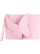 Sophia Webster Flossy Butterfly Clutch - Pink & Purple