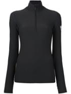 Rossignol 'w Spacial 1/2 Zip' Knitted Top, Women's, Size: Xl, Black, Nylon/polyester/spandex/elastane