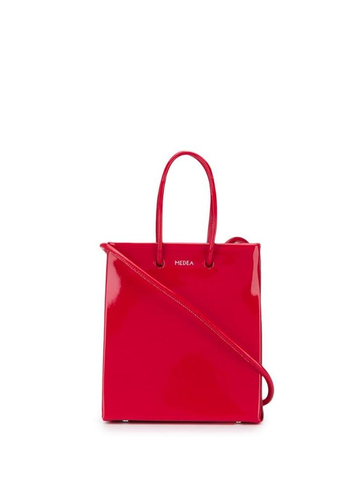 Medea Mini Vinile Tote Bag - Red