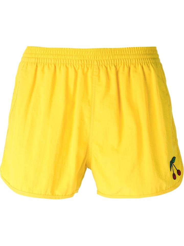 Ami Alexandre Mattiussi Ami X Tobias Guttmann Cherry Swim Shorts